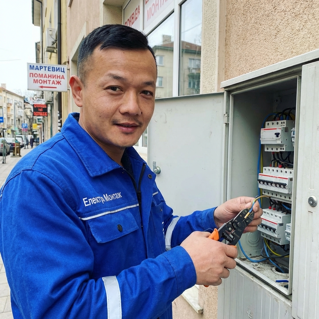 Electrician in Bulgaria